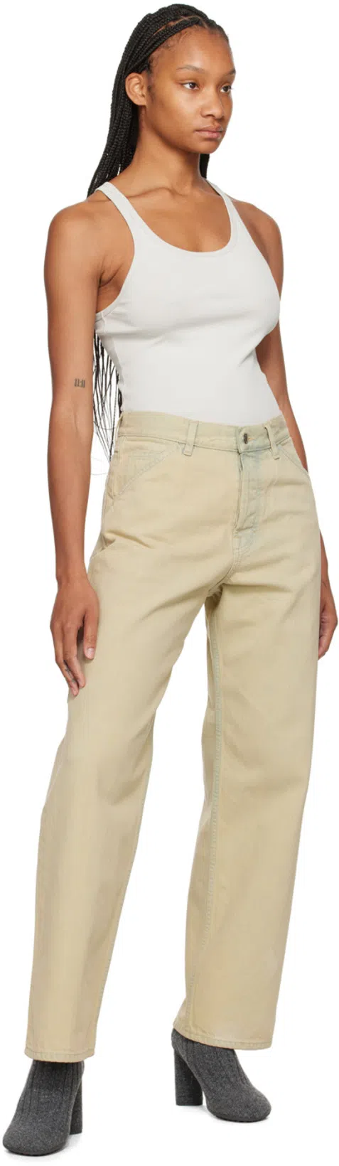 BOTTEGA VENETA Women Atomic Knitted Wool Boots In Multicolor