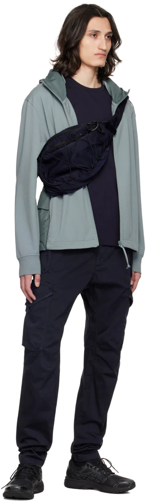 C.P. COMPANY Cp Company T-shirts And Polos In Total Eclipse Blu