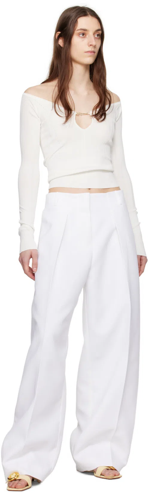 JACQUEMUS Le Haut Pralù In White