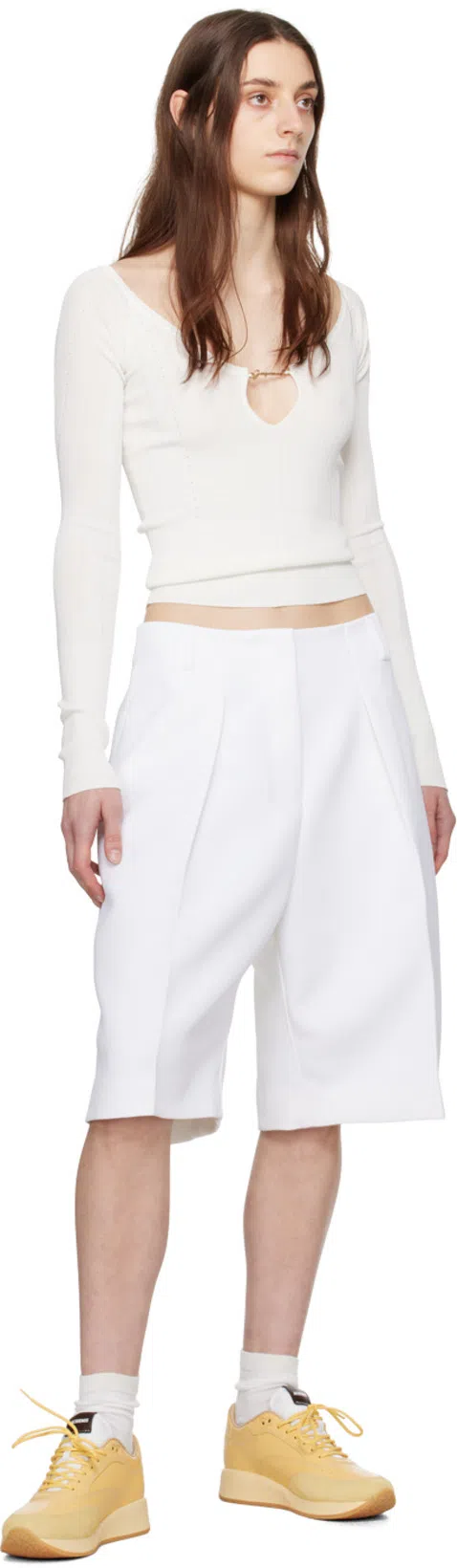 JACQUEMUS Le Haut Pralù In White