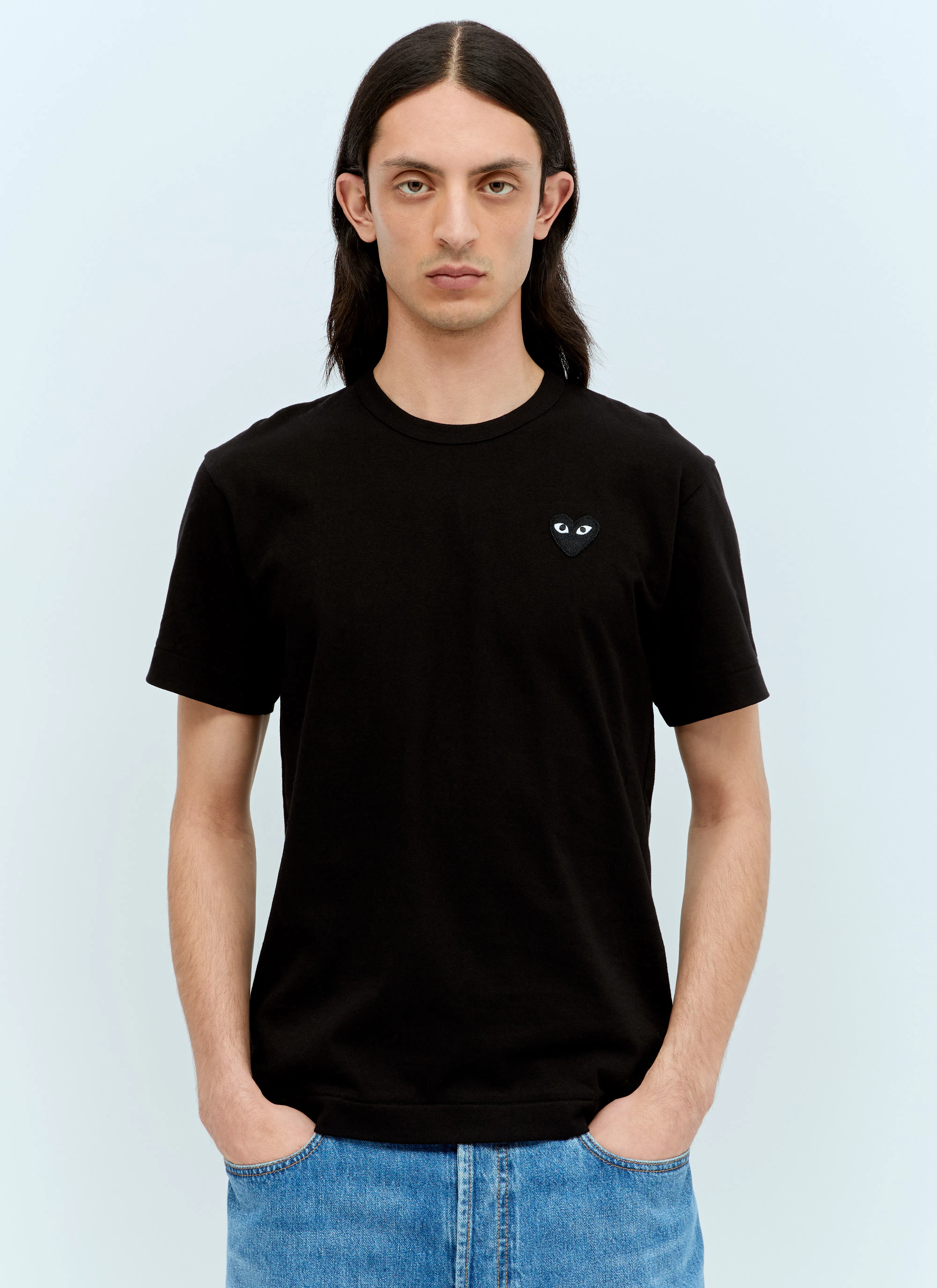 MAISON MARGIELA Tabi Split-toe Cotton-canvas Trainers In Black