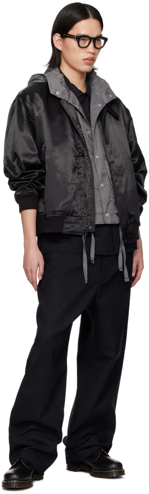 DR. MARTENS 8053 Nappa Leather Casual Shoes In Schwarz