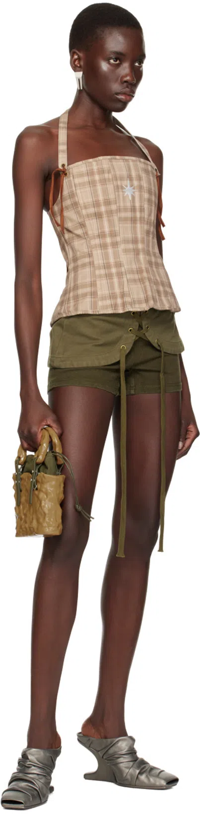 RAGA MALAK Brown Lala Tank Top