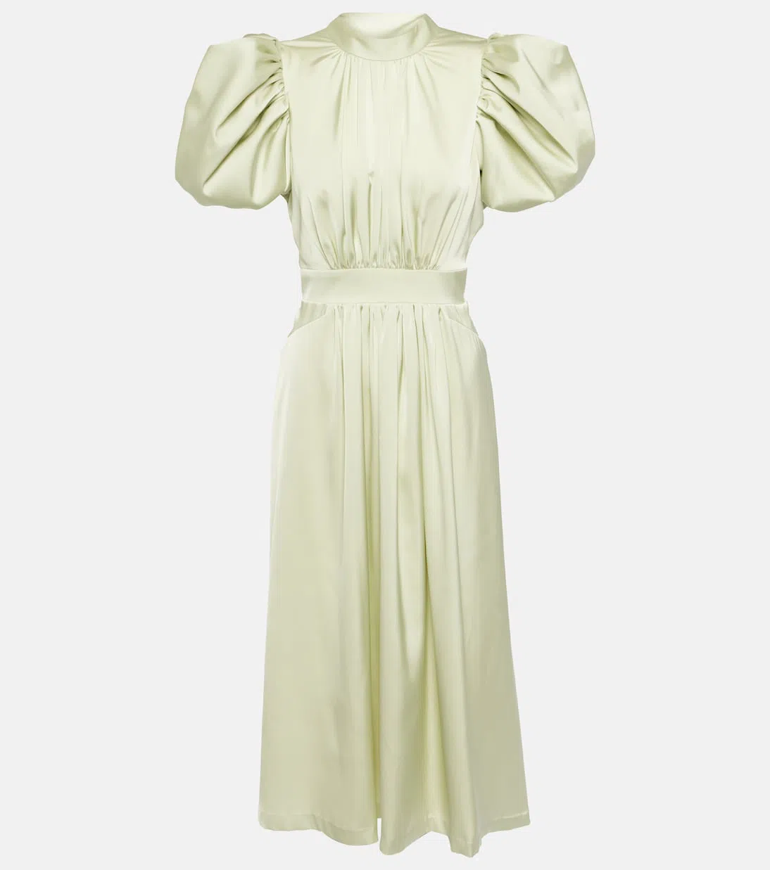 JACQUEMUS Les Rond Carré Asymmetric Earrings In Light Gold