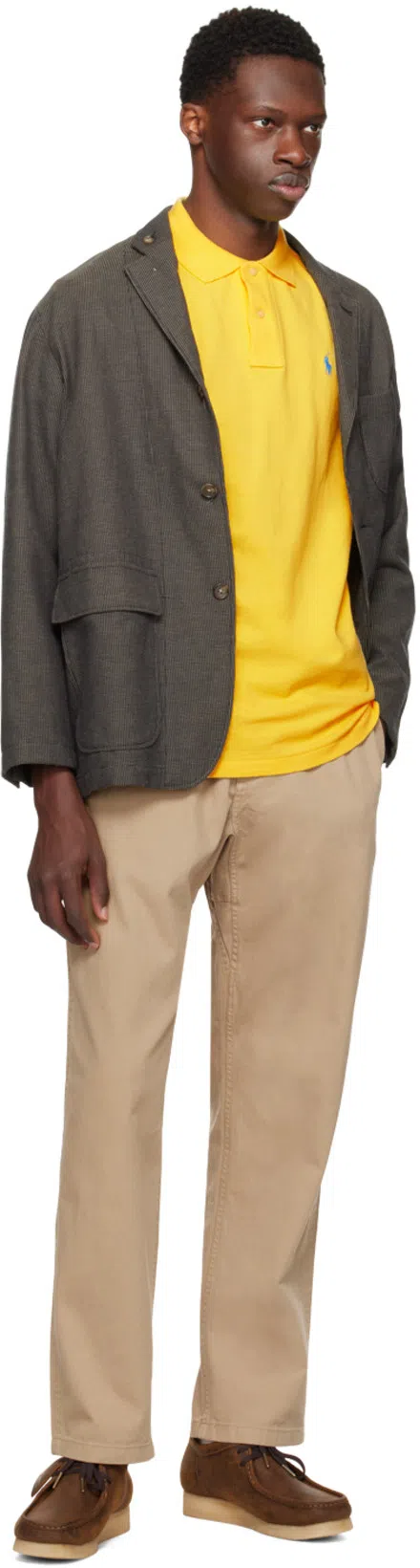 POLO RALPH LAUREN Yellow Classic-fit Polo Shirt