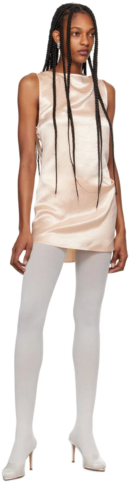 GIANVITO ROSSI 85mm Heel Pointed Toe Stiletto Sandals In White