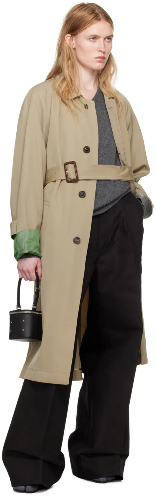 MAISON MARGIELA Tabi Ankle Boots In Black