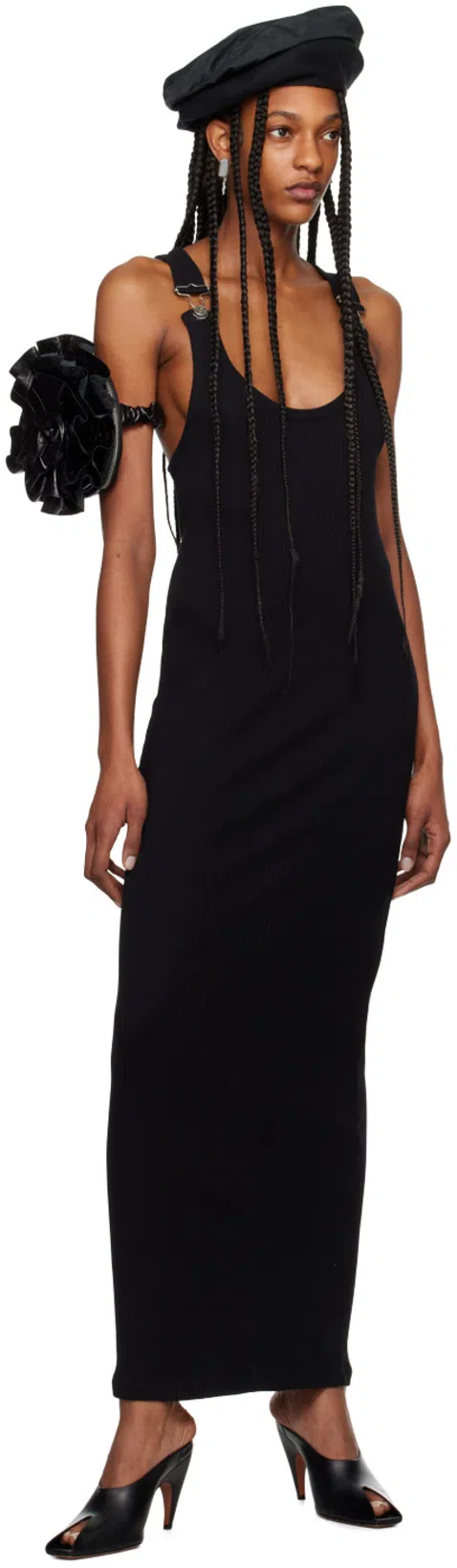 JEAN PAUL GAULTIER Pierced Dress In Black