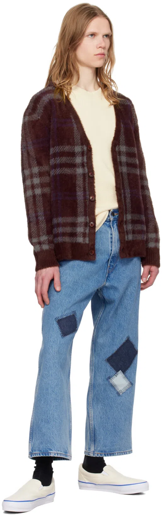 VANS Vault Man Sneakers Cream Size 8 Textile Fibers In Neutral