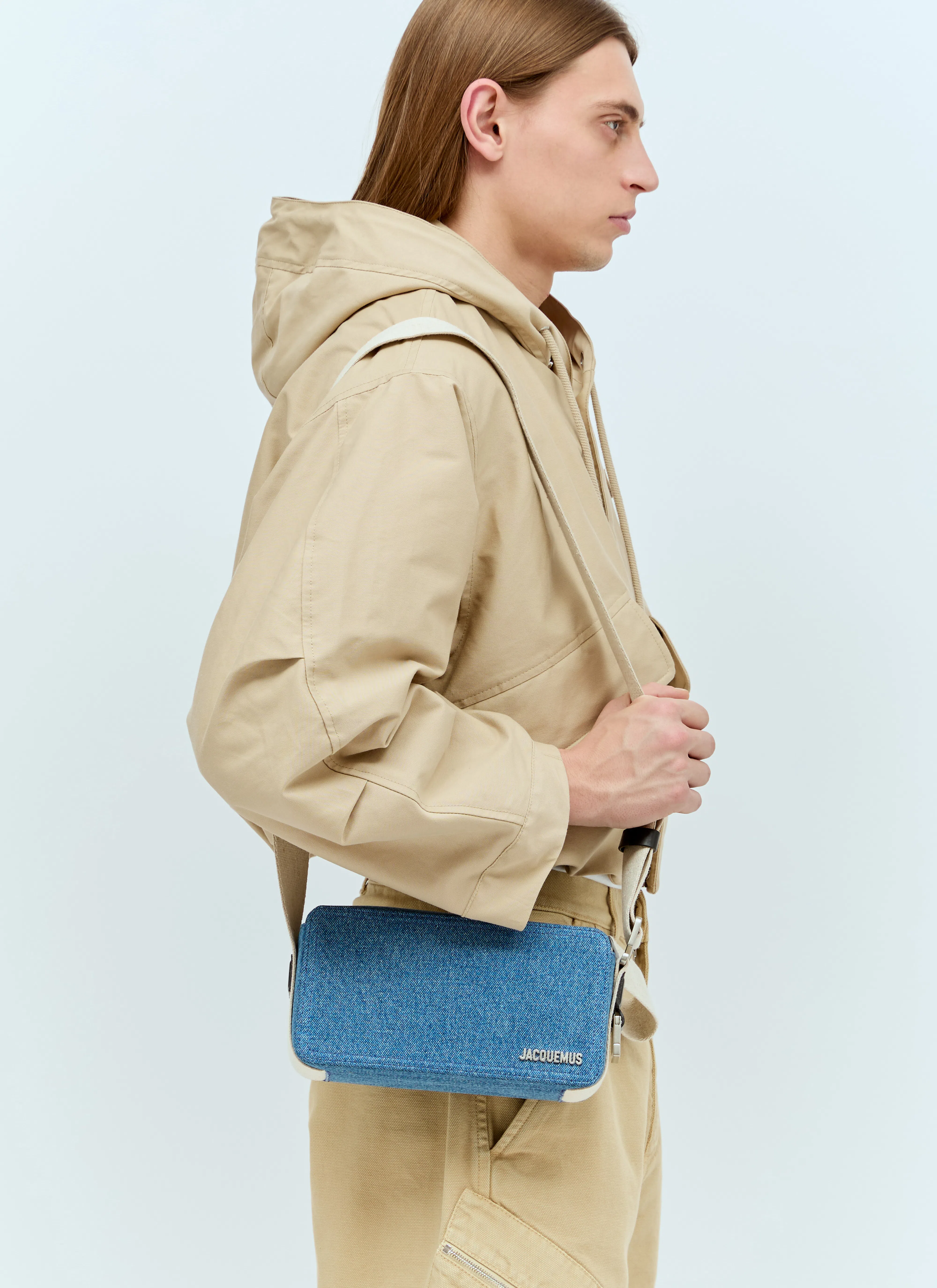 JACQUEMUS Beige Les Sculptures 'la Parka Courte Caraco' Jacket
