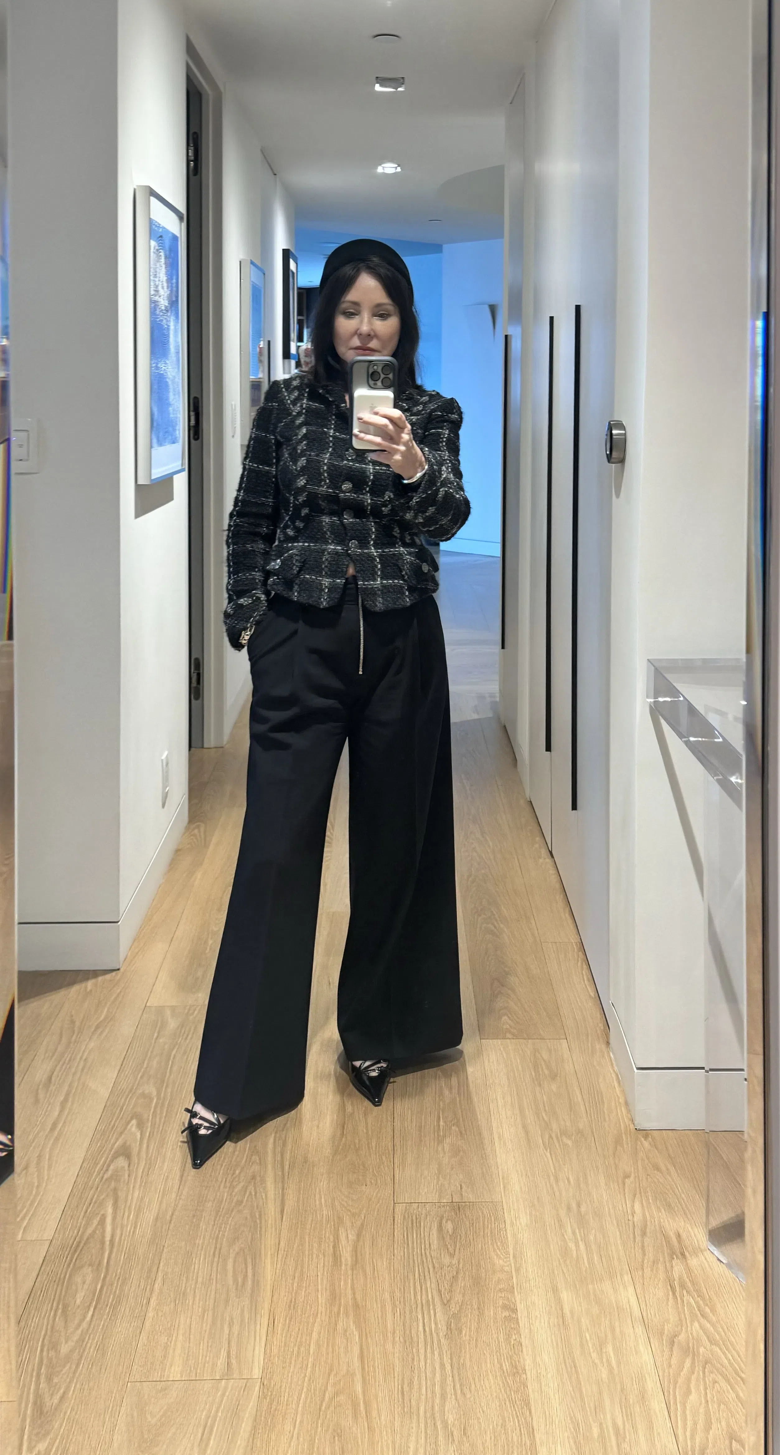 MIU MIU Leather Strappy Sling Back Kitten Pumps In Black