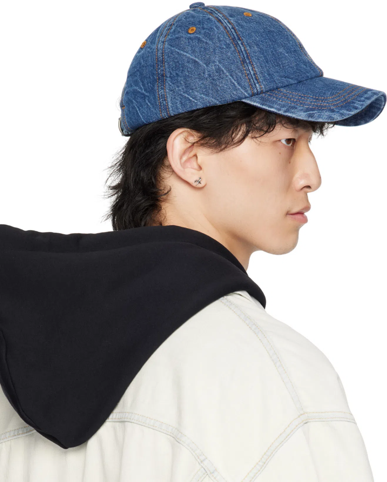 ACNE STUDIOS Blue Relaxed-fit Denim Jacket In 228 Light Blue