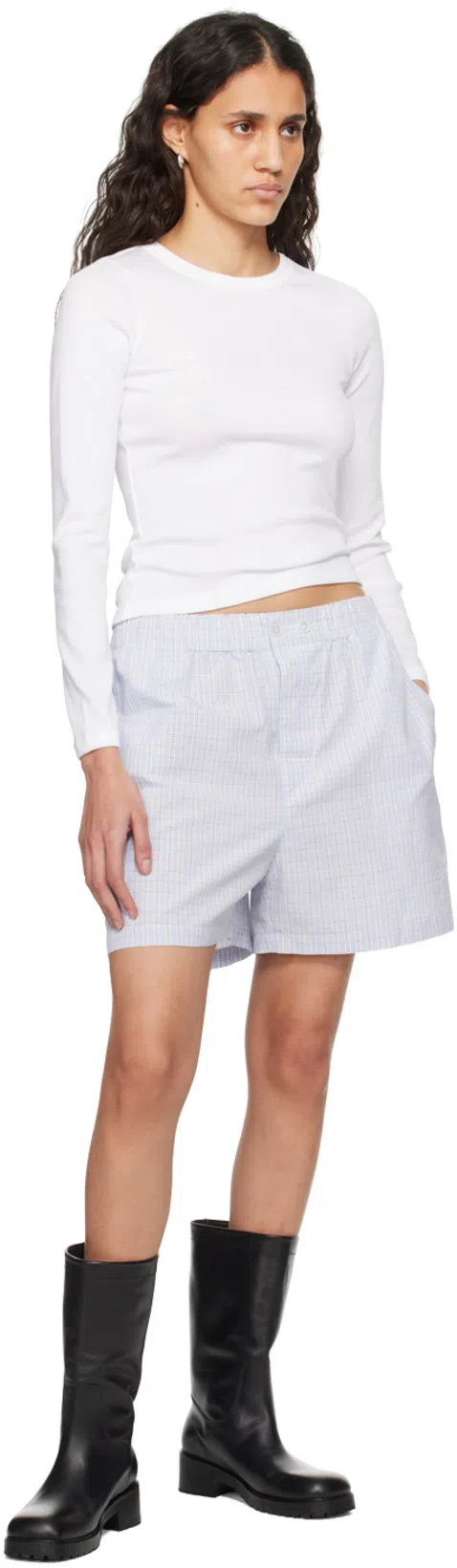 PROENZA SCHOULER Bronco Leather Tall Boots In Black