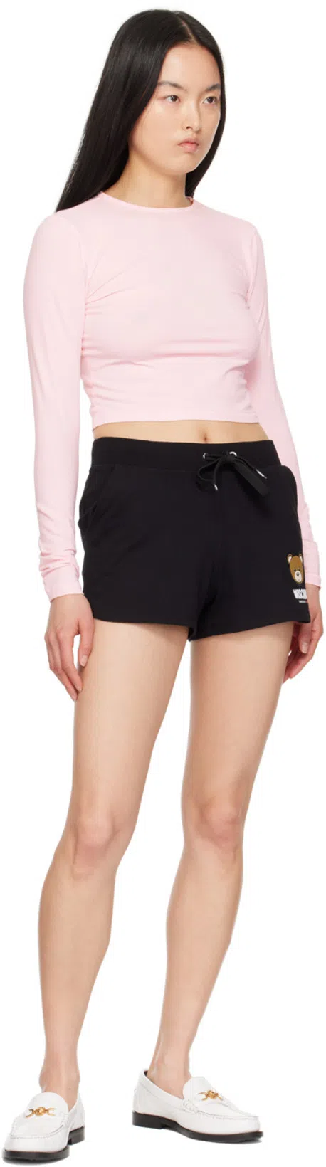 VERSACE Logo-plaque Slip-on Loafers In White