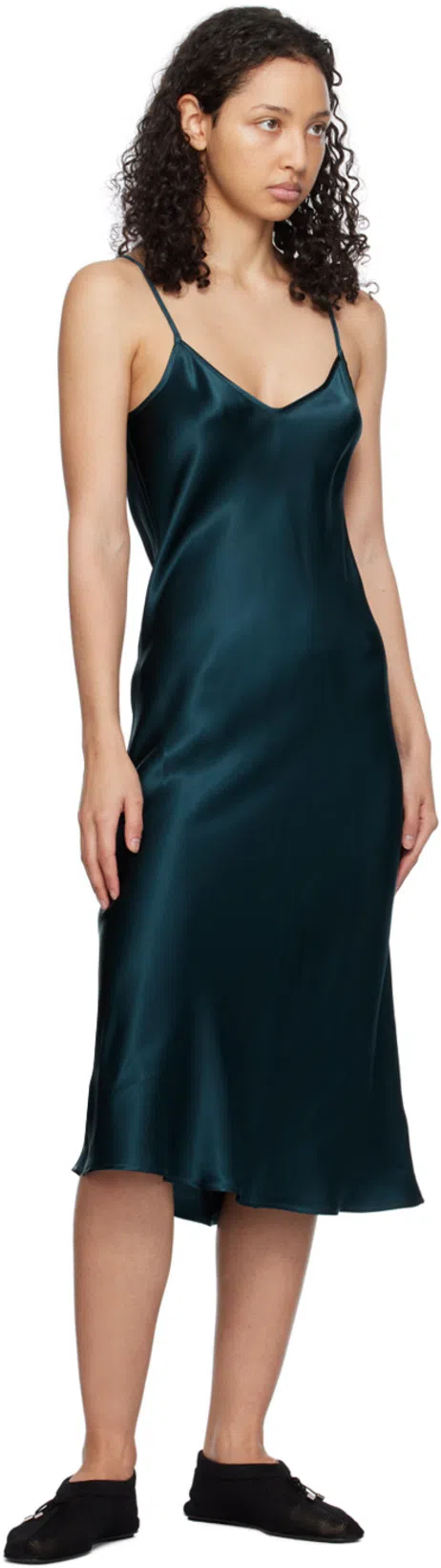 TOTÊME Toteme Knitted Ballet Flats In Black