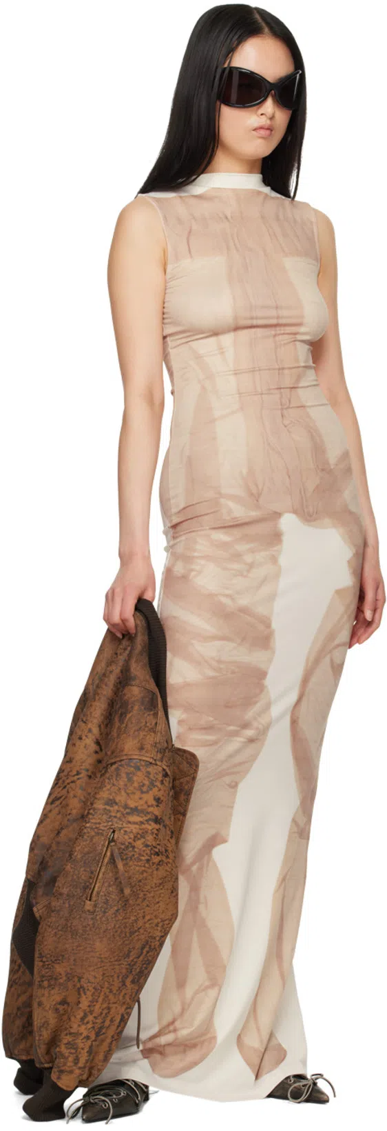 ACNE STUDIOS Dresses In White,beige