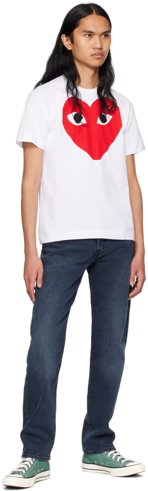 LEVI'S 501 Straight-leg Jeans In Light-wash Cotton In Blue