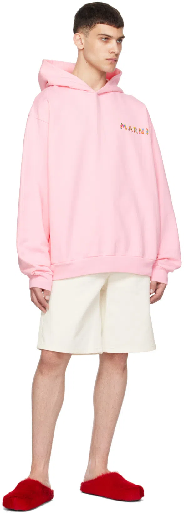 MARNI Bermuda Shorts In Lily White