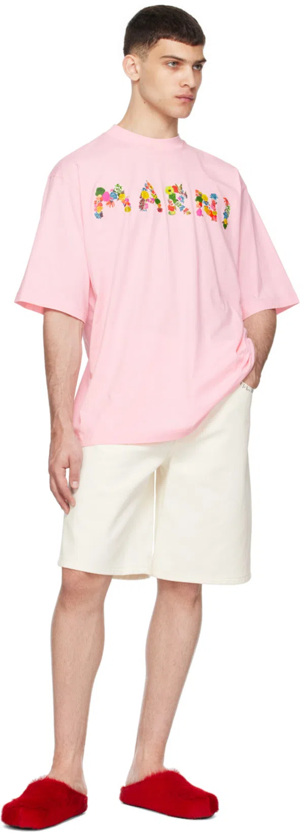 MARNI Bermuda Shorts In Lily White