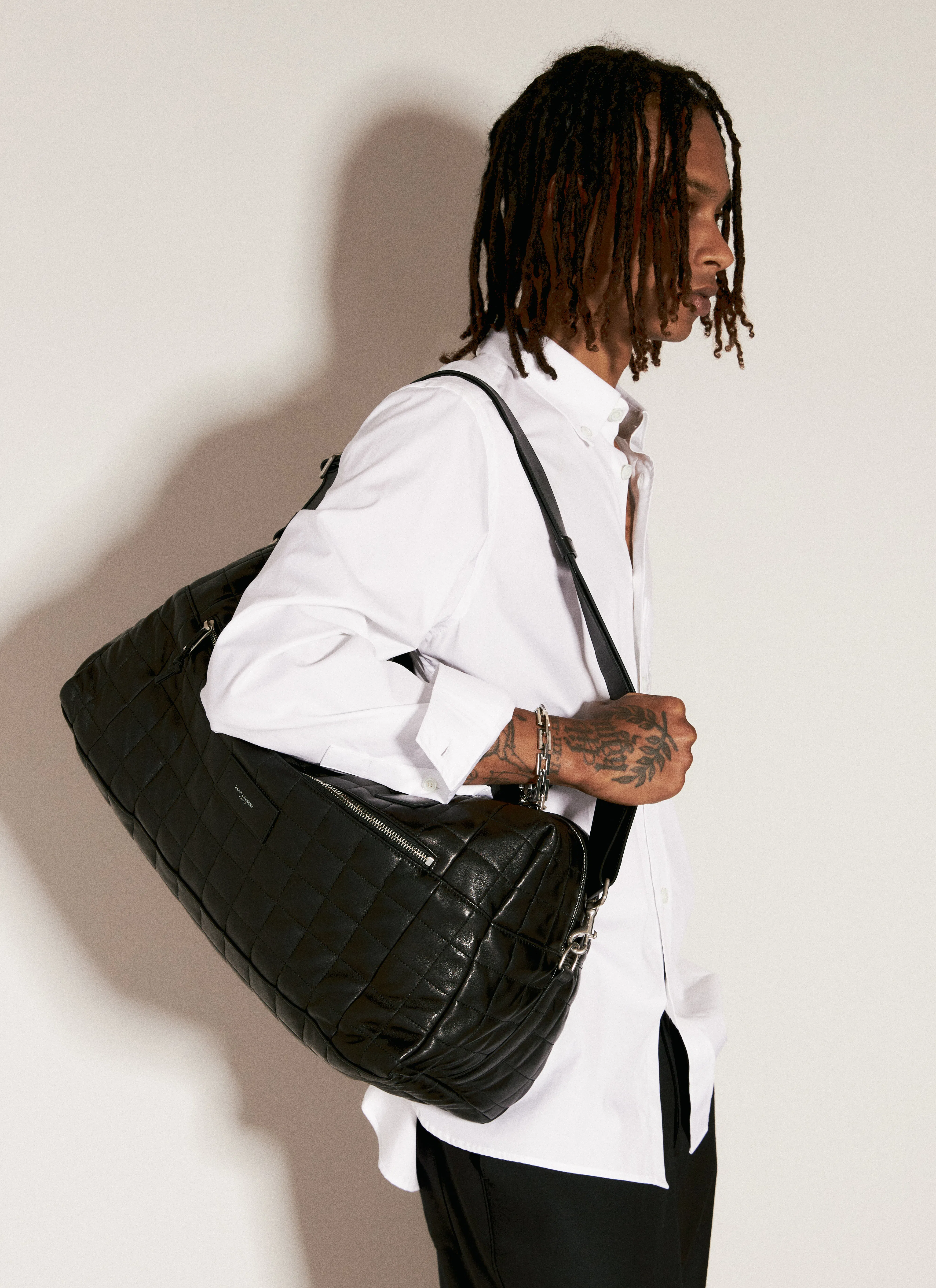 PRADA Gabardine Pants In Nero