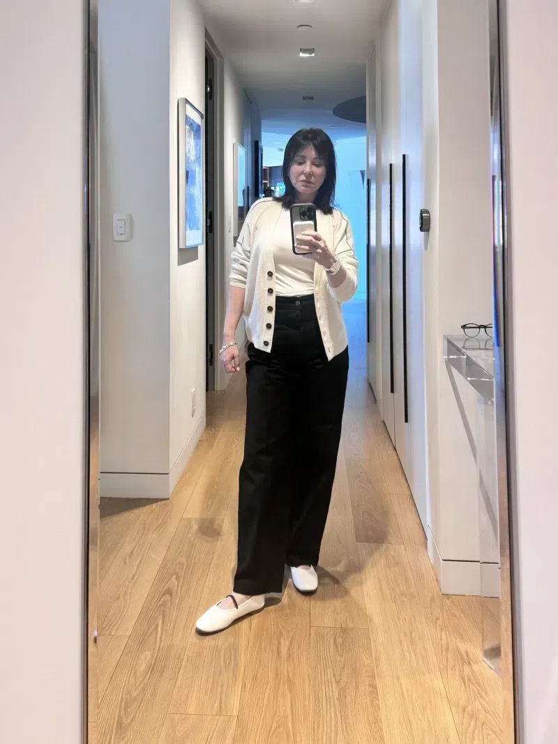 THE ROW Lambskin Band Ballerina Flats In Animal Print