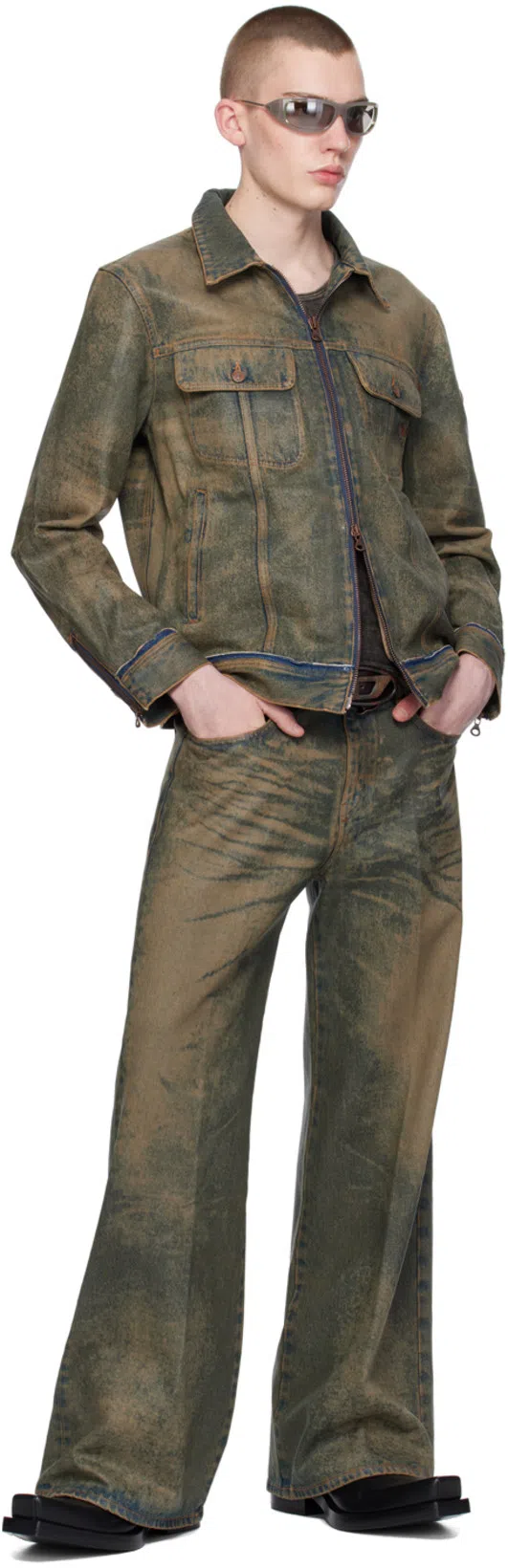 BALENCIAGA Santiago Leather Boots In Black