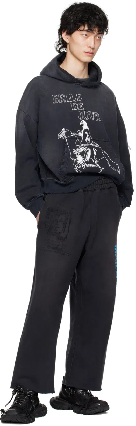 BALENCIAGA Low-top Sneakers 3xl Modern Design In Black