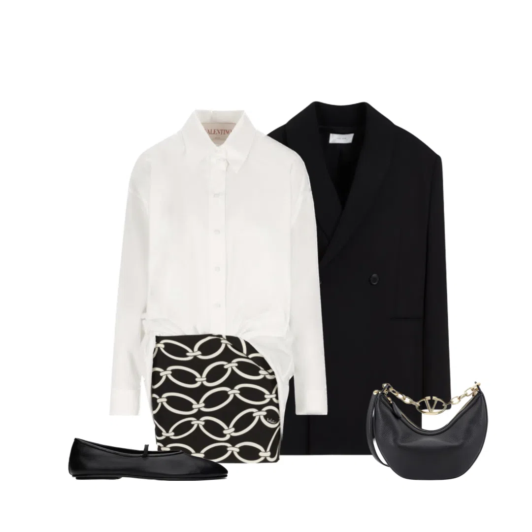 THE ROW 10mm Elastic Ballet Leather Flats In Black