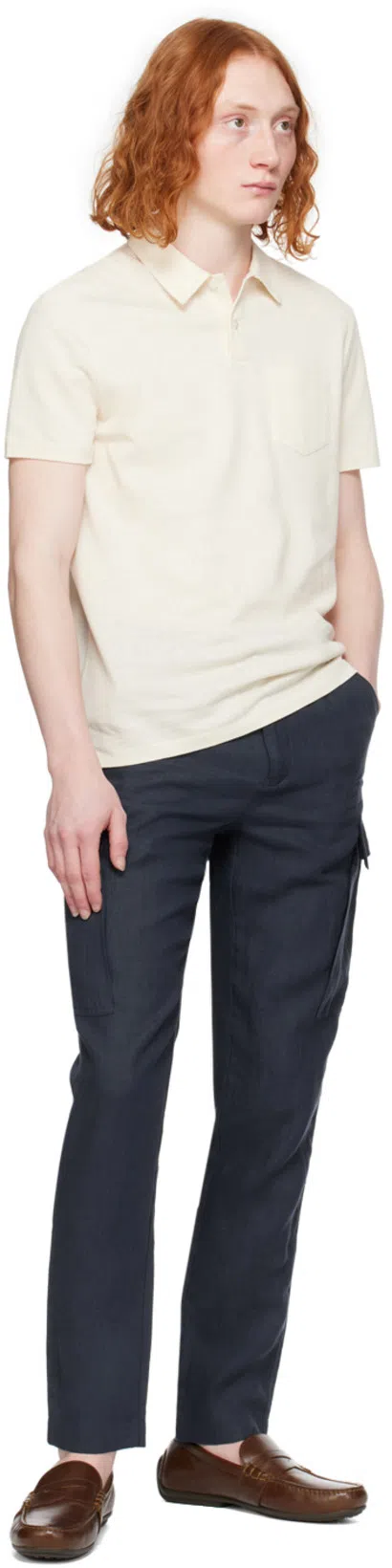 RALPH LAUREN Navy Cinch Cargo Pants In Spring Navy