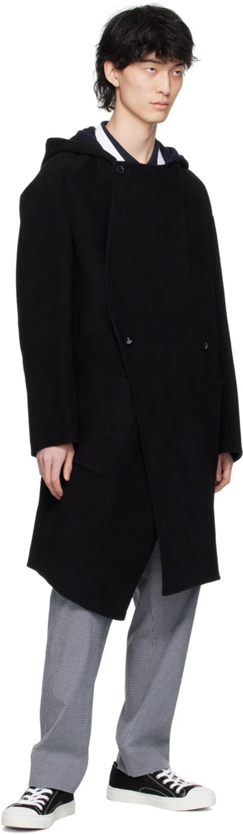 VIVIENNE WESTWOOD Low Top Canvas Plimsoll Cotton Canvas Black 11-45 Men