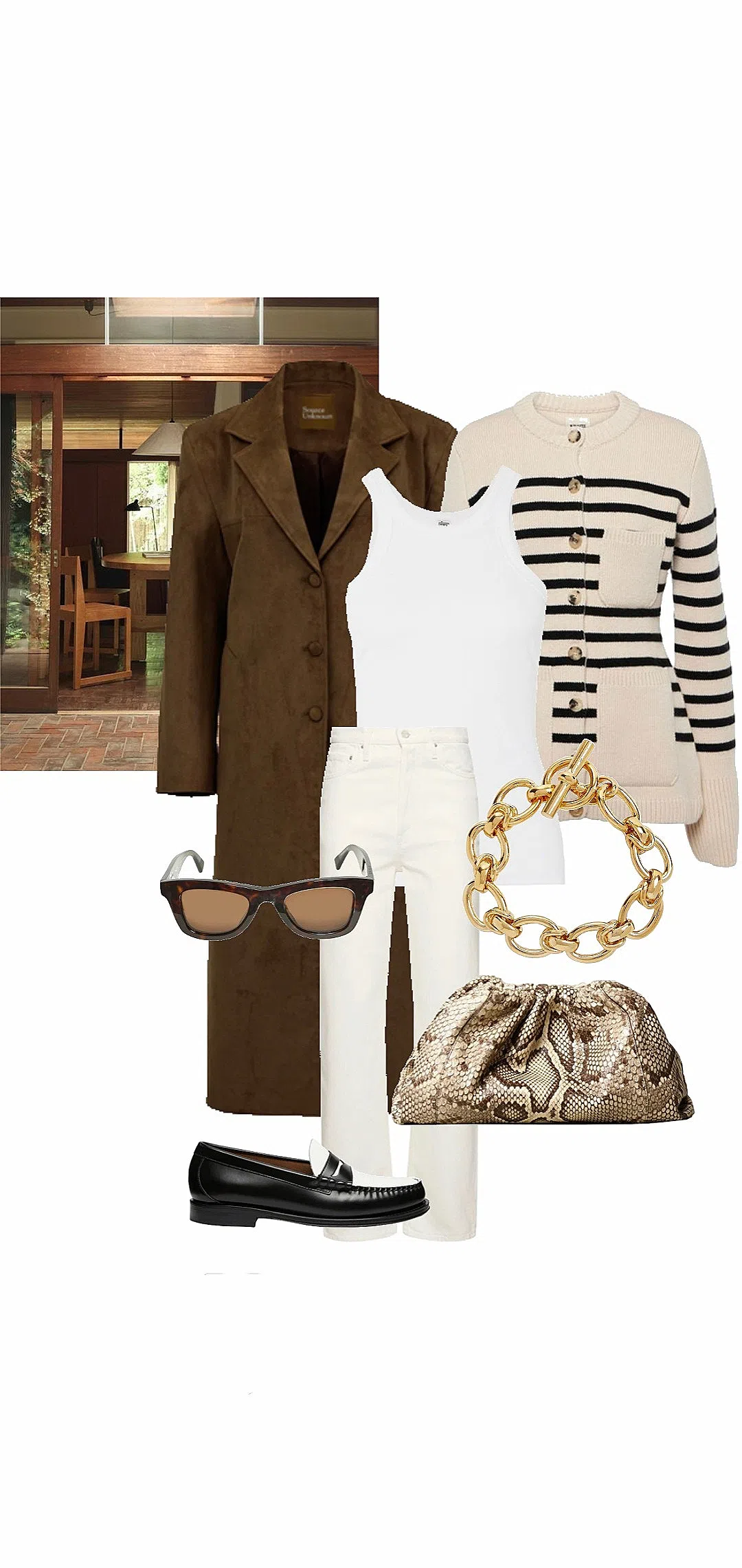 TOTÊME Toteme Women Cotton Ribbed Knit Tank Top In White