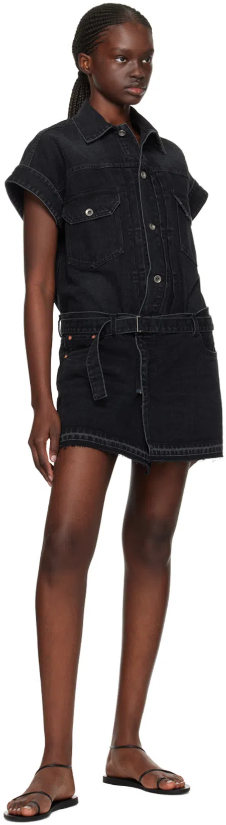 ANCIENT GREEK SANDALS Eleftheria Braided Leather Sandals In Black