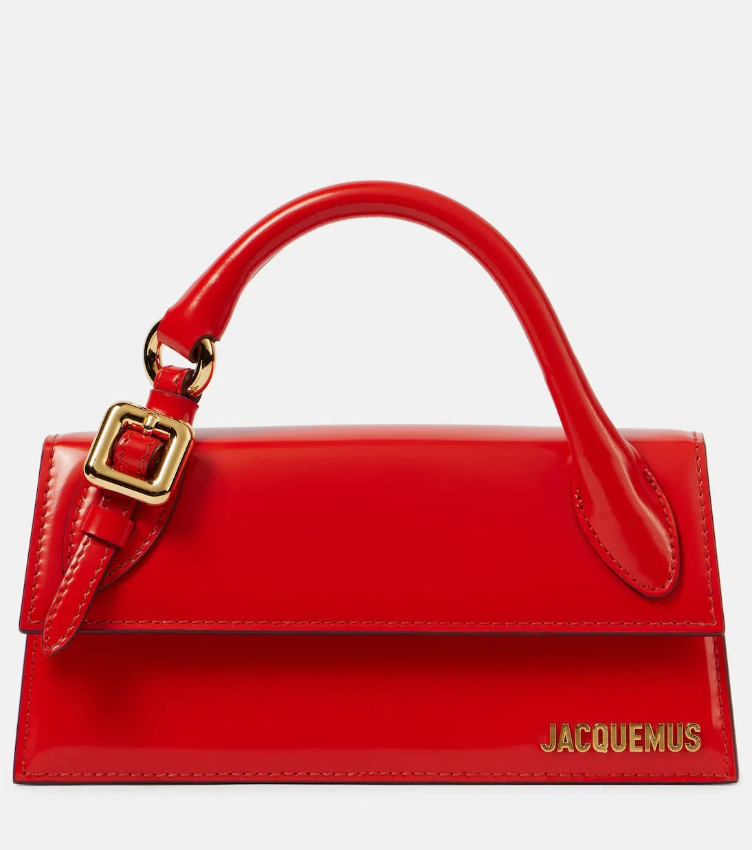 JACQUEMUS Hemdblusenkleid La Robe Bahia In Orange