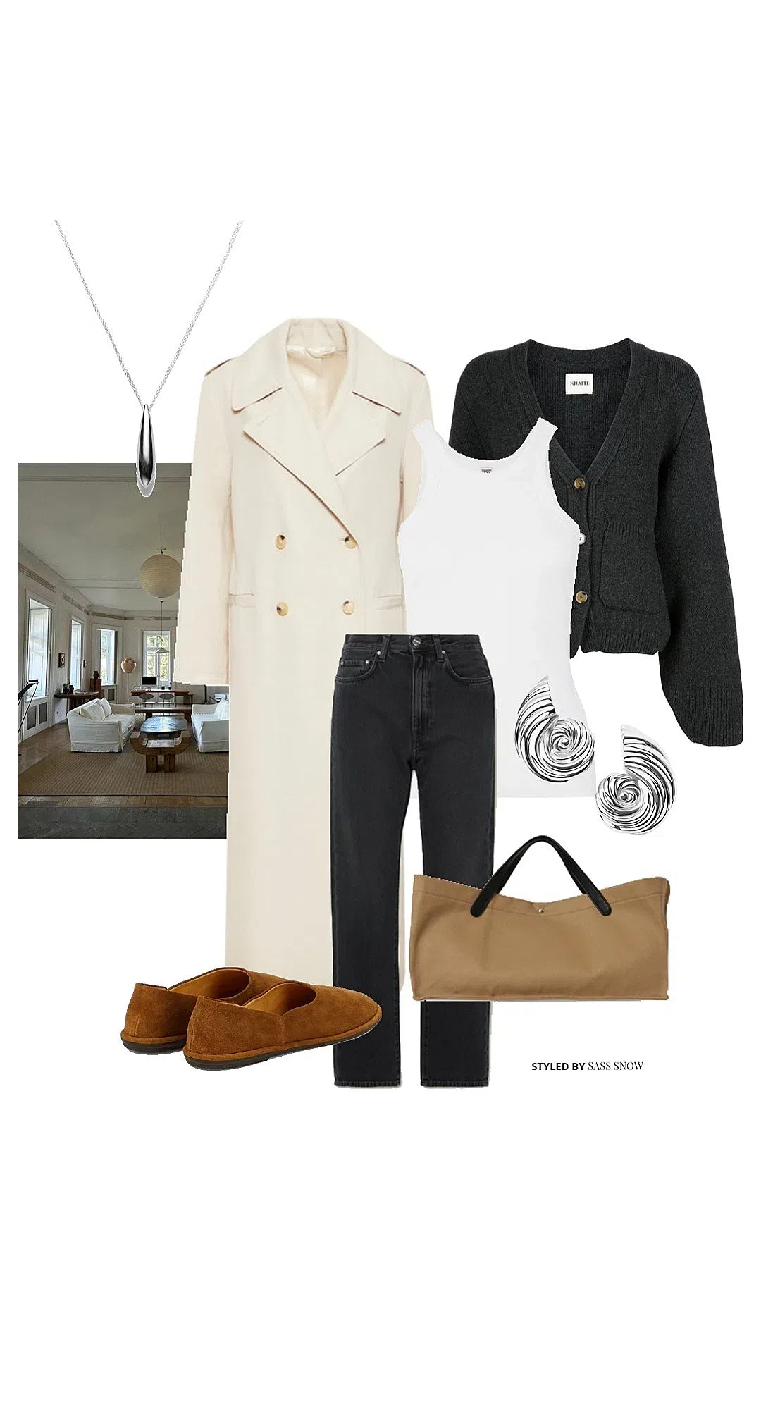 TOTÊME Toteme Organic Denim Classic Cut Jeans In Black