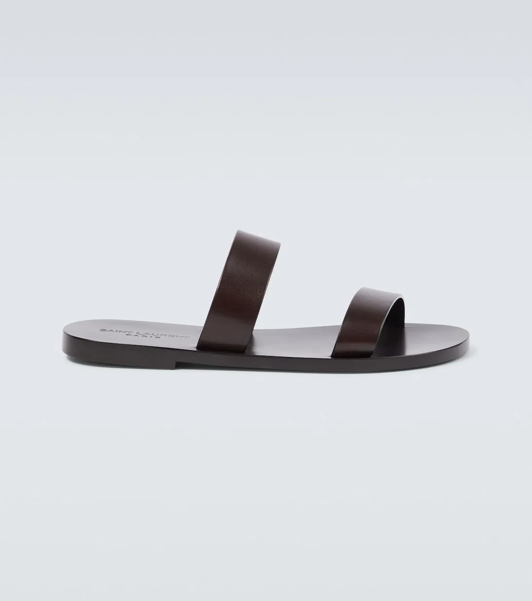 SAINT LAURENT Pepe Leather Sandals In Brown