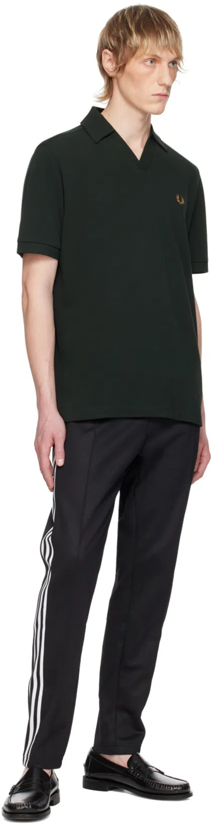 SEBAGO Black Leather Loafers In Nero Nero