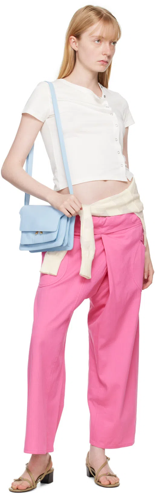 GIMAGUAS Zebara Striped Jumper In Neutrals