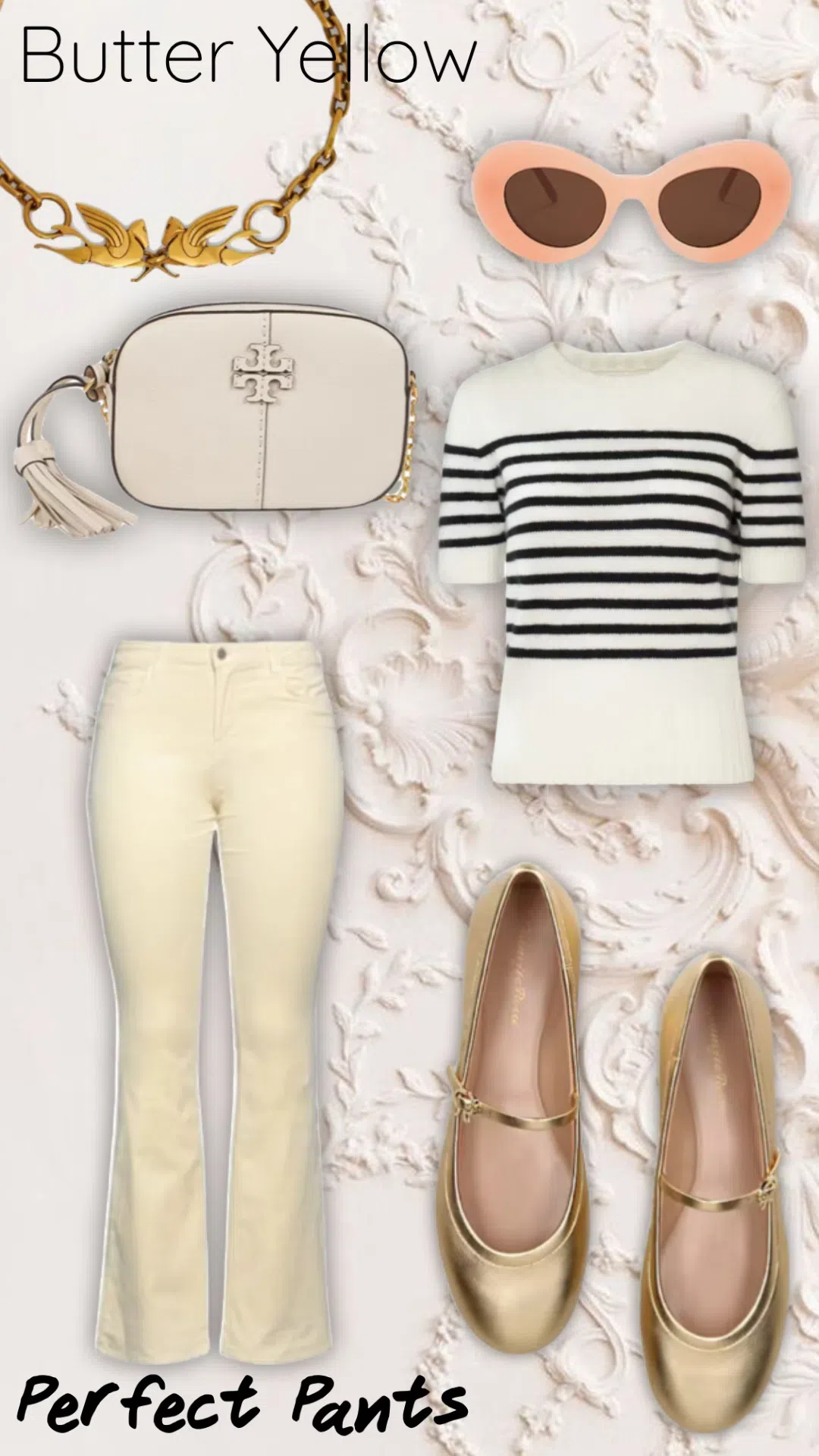 KHAITE Luphia Short Sleeve Cashmere Sweater In Neutral