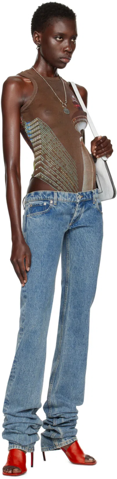 FERRAGAMO Nymphe Asymmetrical Leather Mule Sandals In Flame Red