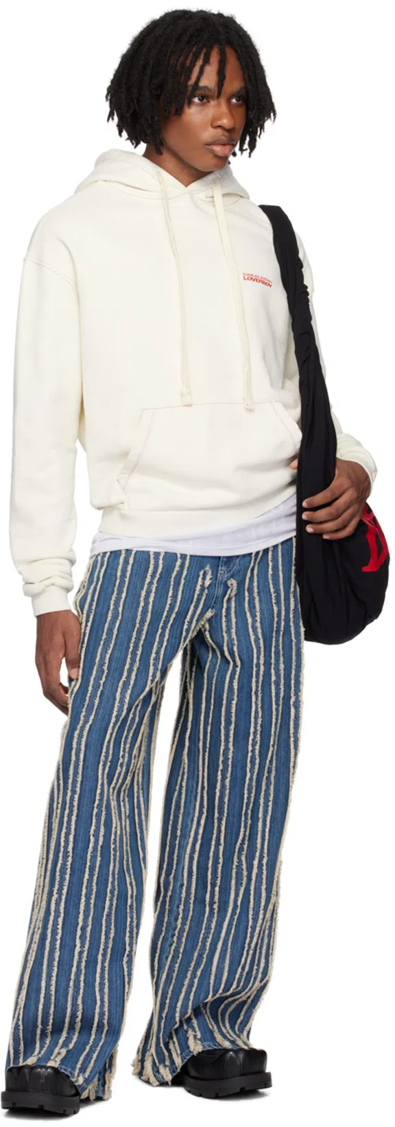 CHARLES JEFFREY LOVERBOY Black Sheathed Moggies Mules