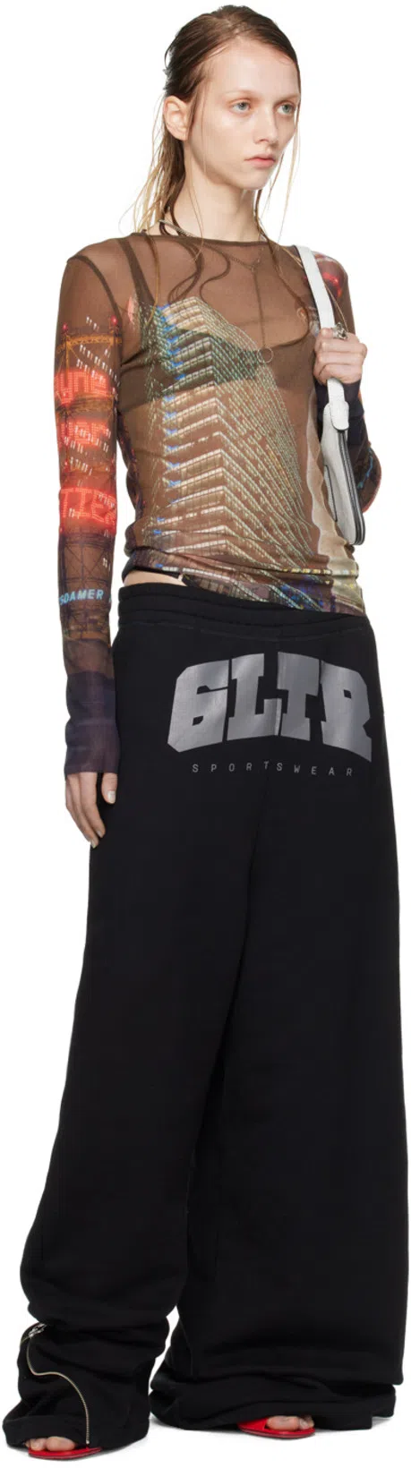 FERRAGAMO Nymphe Asymmetrical Leather Mule Sandals In Flame Red