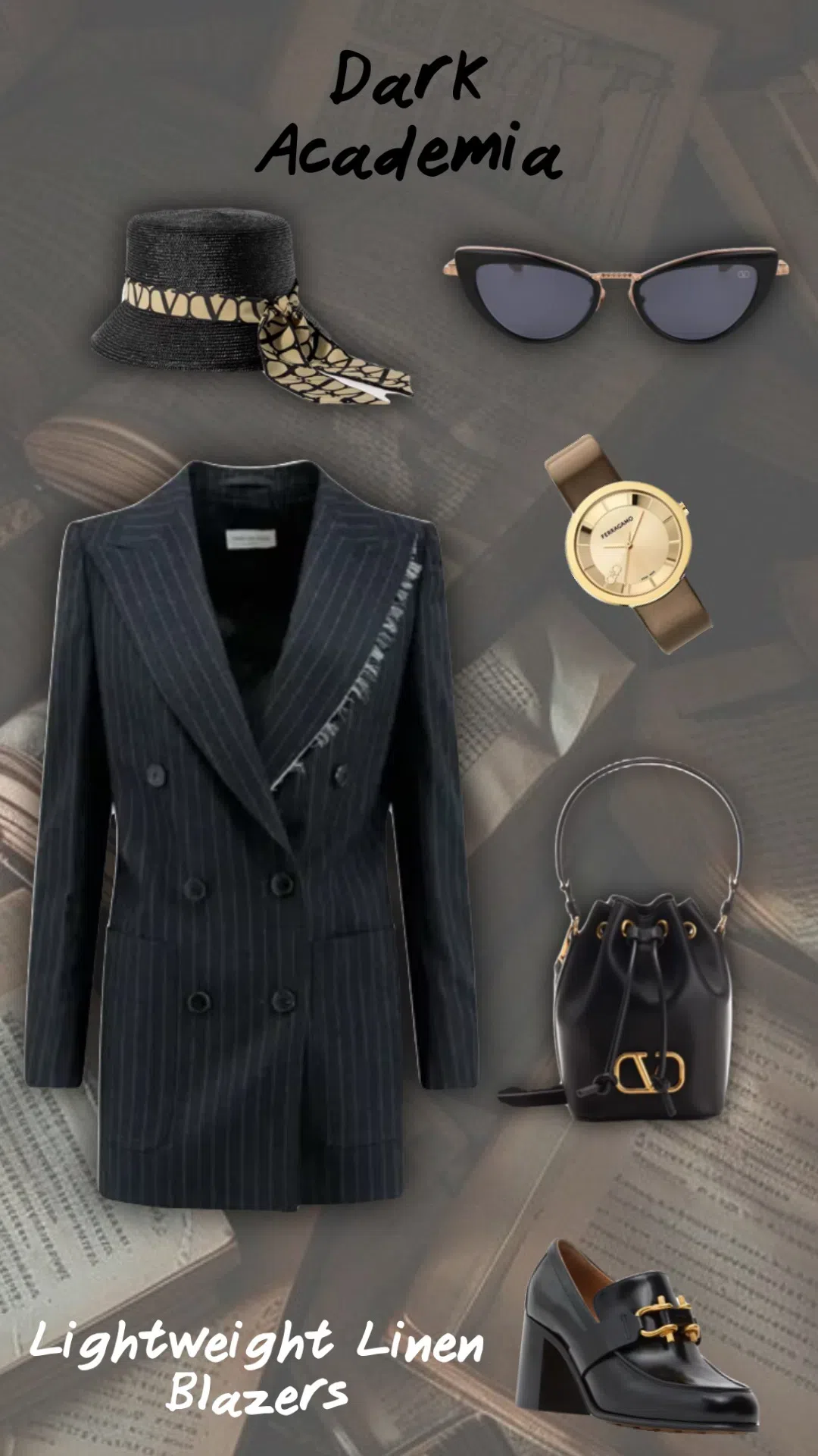 VALENTINO Rockstud Cat-eye Frame Sunglasses In Black