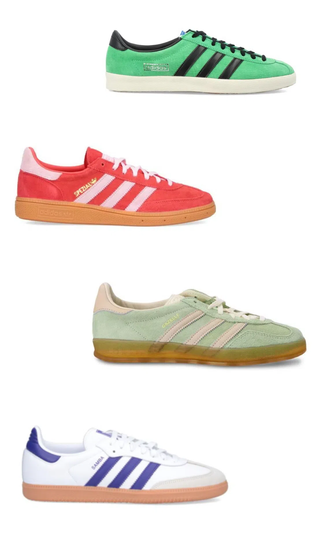 ADIDAS ORIGINALS Gazelle Indoor Velvet Low-top Sneakers In Red