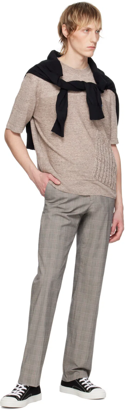 VIVIENNE WESTWOOD Low Top Canvas Plimsoll Cotton Canvas Black 11-45 Men