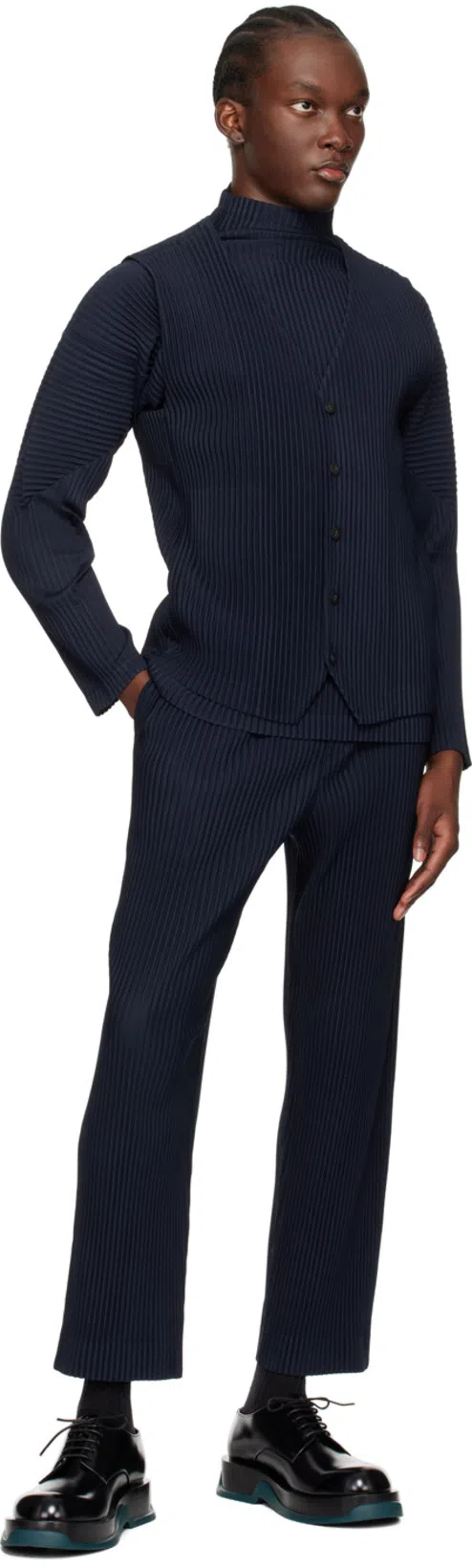 JIL SANDER Man Lace-up Shoes Black Size 11 Calfskin