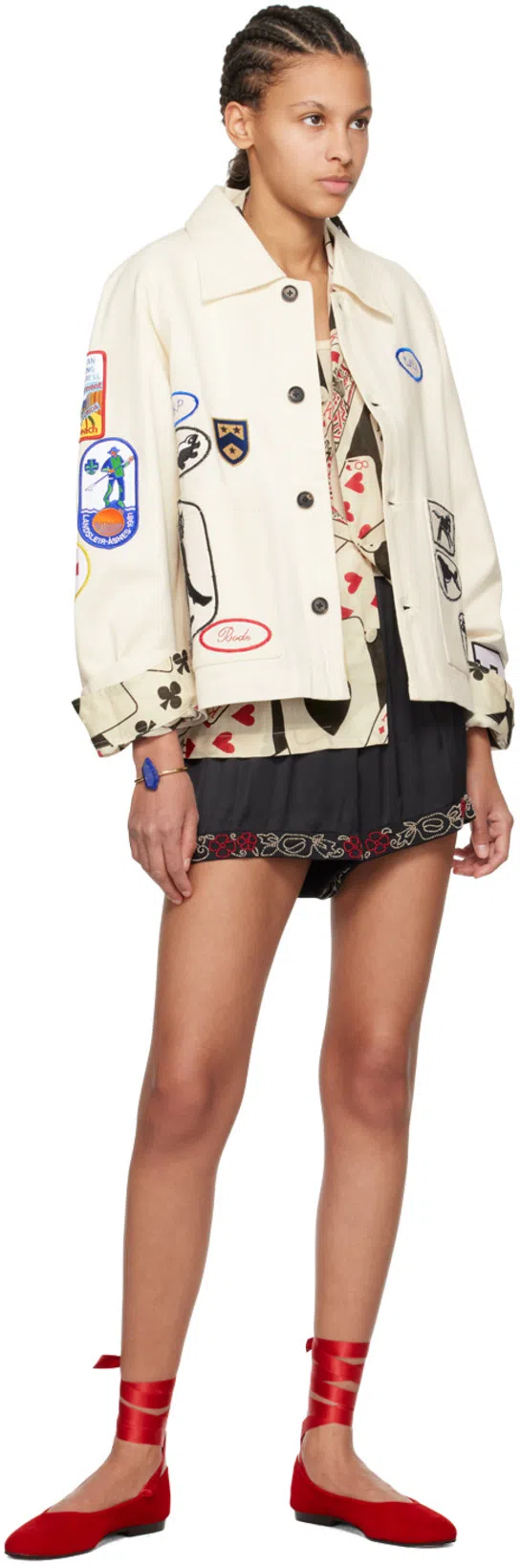 ISABEL MARANT Gold Large Stone Bracelet In 30na Navy