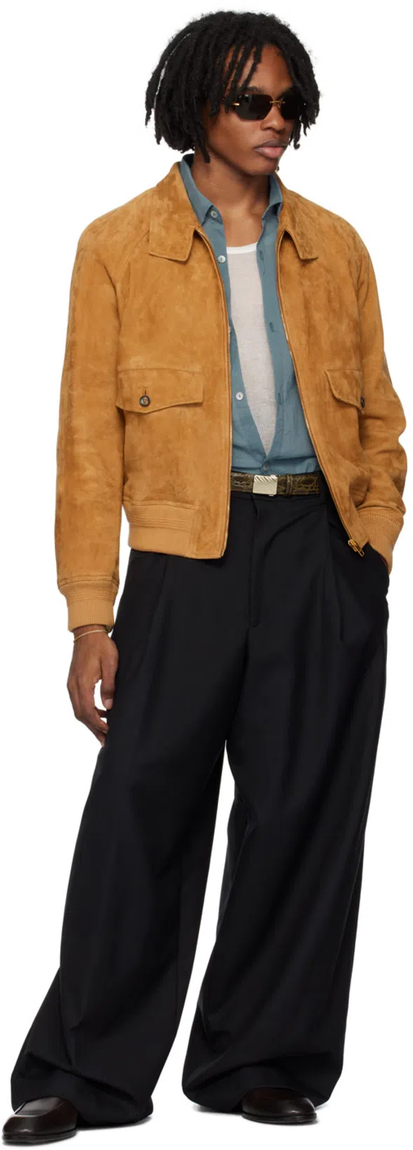 FERRAGAMO Brown Gancini Ornament Loafers In T.moro