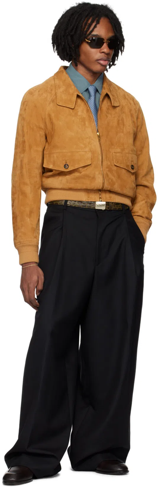 FERRAGAMO Brown Gancini Ornament Loafers In T.moro