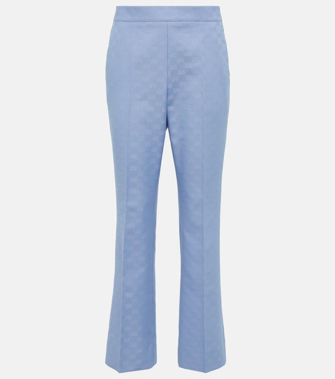 GUCCI Gg Gabardine Bra Top In Salty Sand/mix