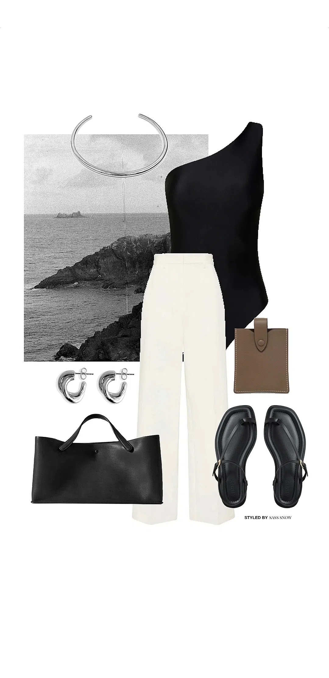 THE ROW Xl Idaho Saddle Leather Tote Bag In Black